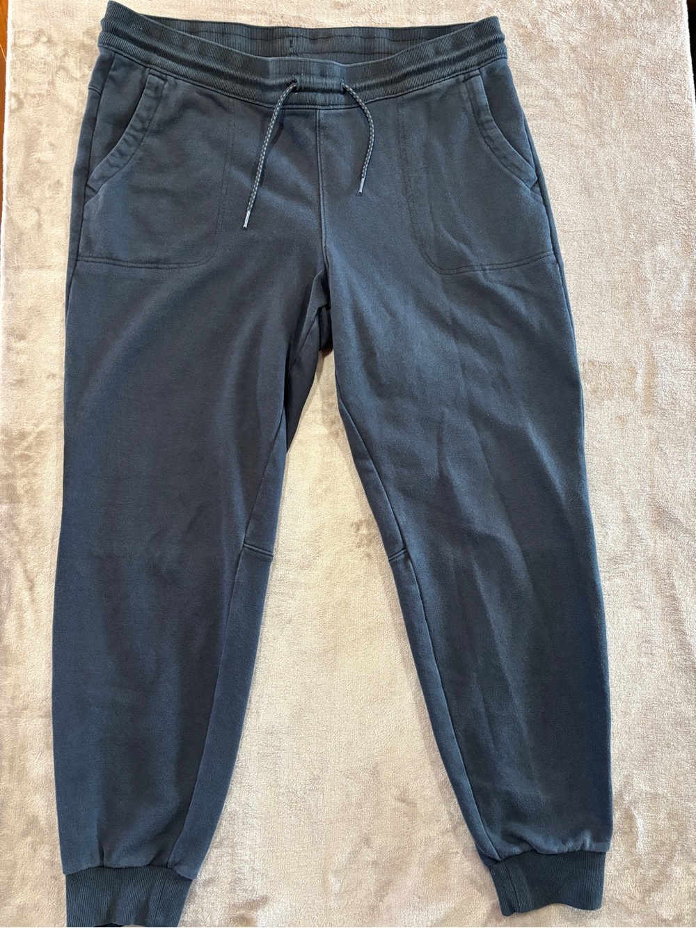 Columbia Men's Navy Blue Drawstring Jogger Sweatpants